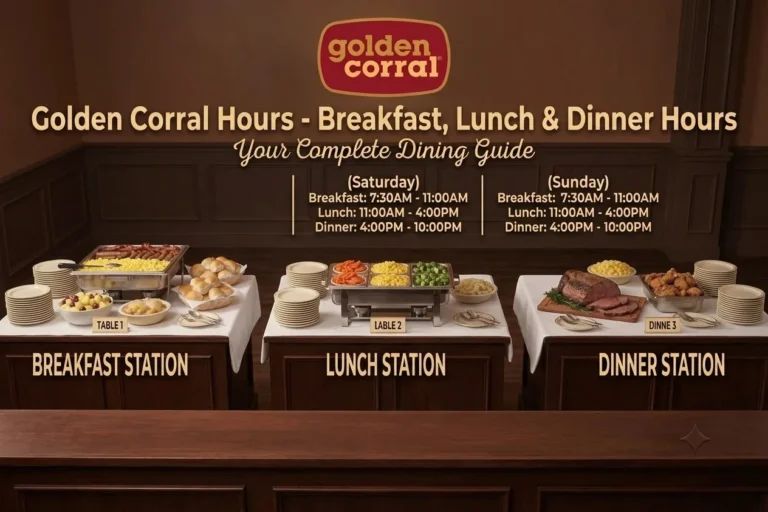 Golden Corral Hours - Breakfast, Lunch & Dinner Hours