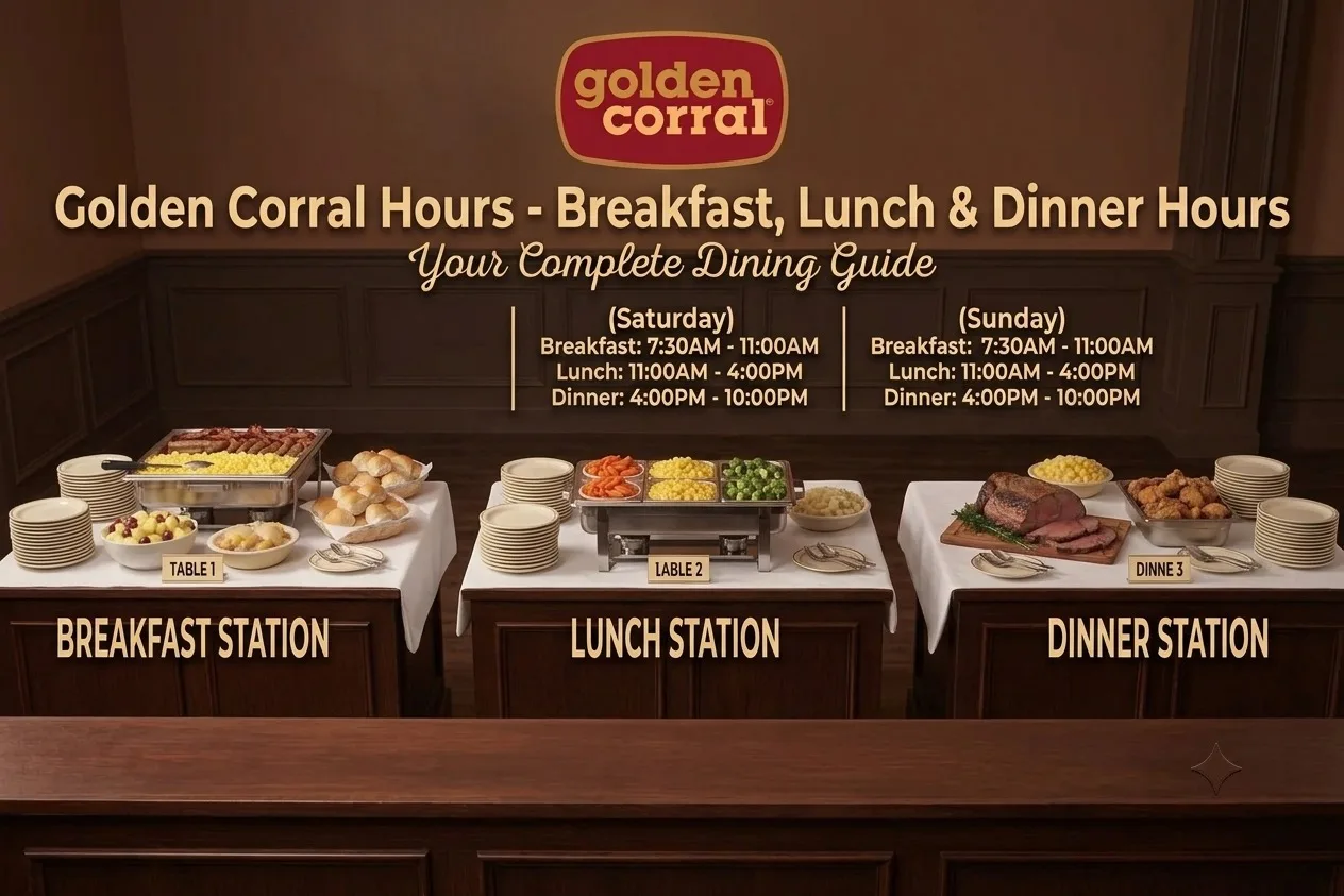 Golden Corral Hours - Breakfast, Lunch & Dinner Hours 1 Golden Corral Hours - Breakfast, Lunch & Dinner Hours